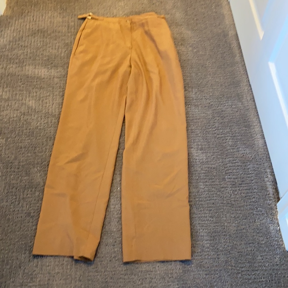 Marie Valois Women’s Tan Dress Pants 38/6 8